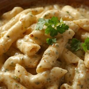 creamy white sauce pasta