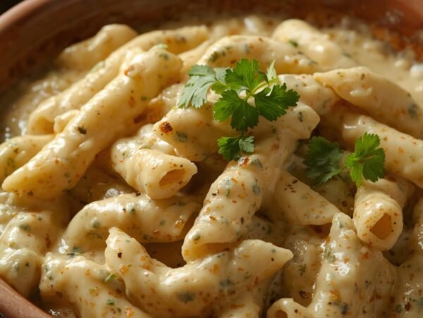 creamy white sauce pasta