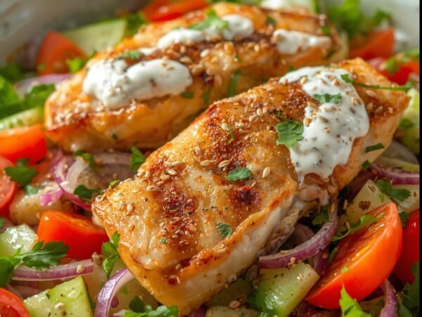 grilled fish salad